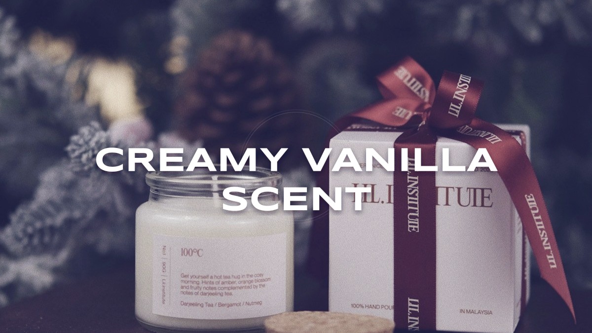 creamy vanilla scent